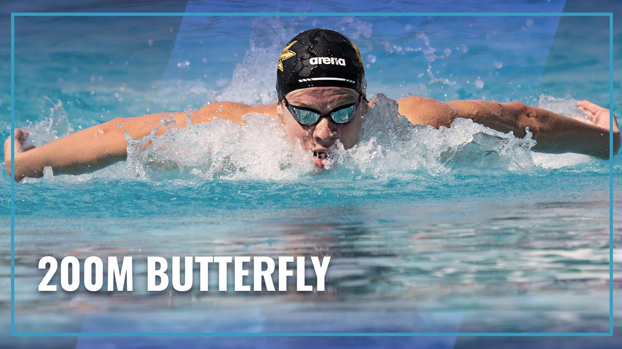 Leon Marchand Wins Men's 200M  Butterfly | 2022 TYR PRO SWIM SERIES MISSION VIEJO
