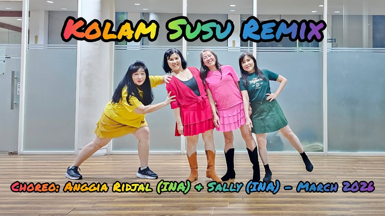 Kolam Susu Remix Line Dance