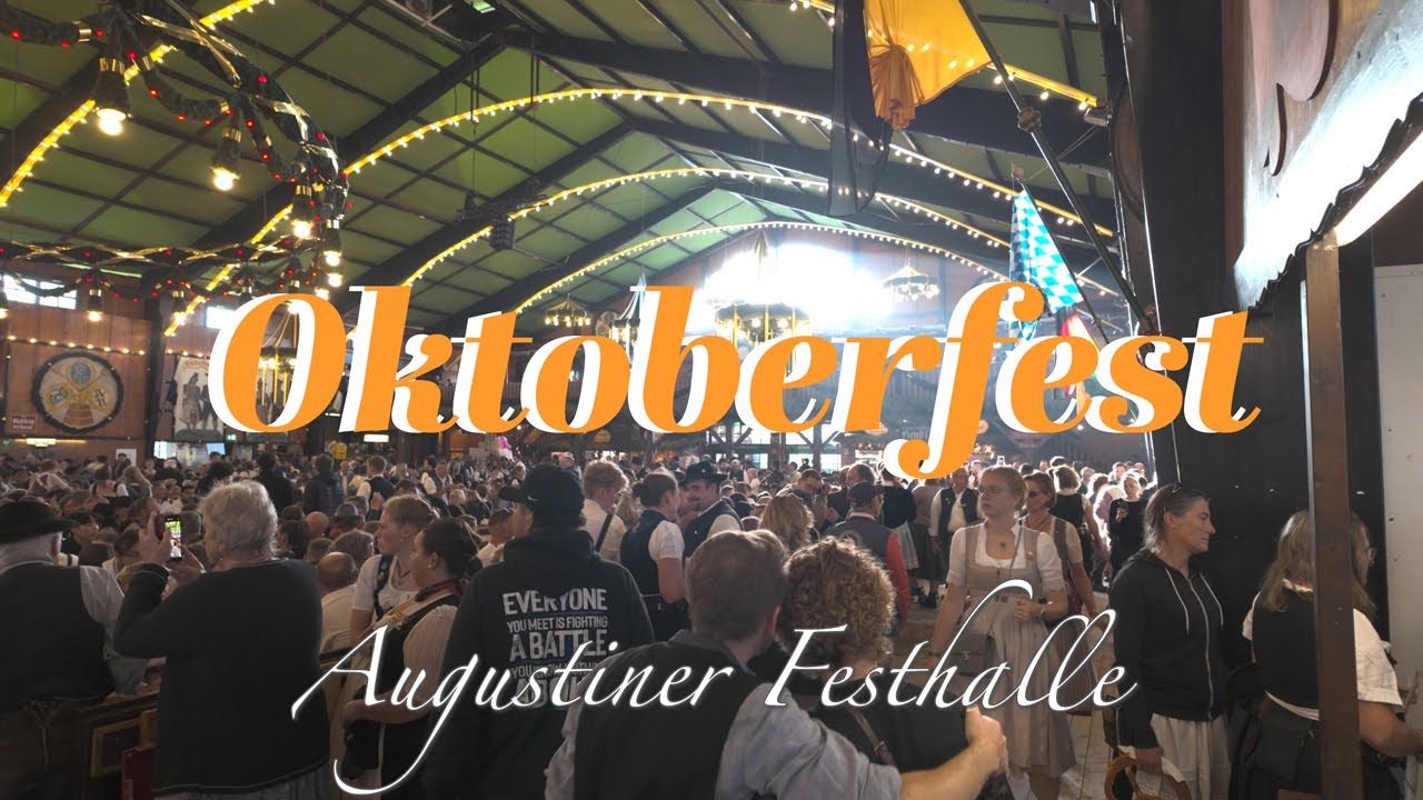 [4K] Oktoberfest 2024,  8 different Beer-tents!