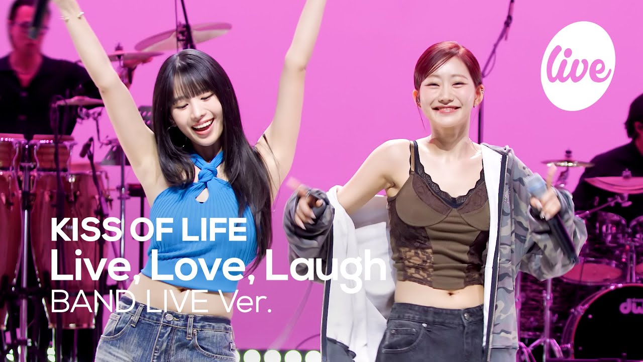 [4K] KISS OF LIFE(키스오브라이프) “Live, Love, Laugh” Band LIVE 6월 컴백이 기다려지는 밴드라이브✨ [it’s KPOP LIVE 잇츠라이브]