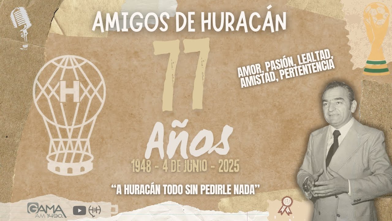 Amigos de Huracán Programa n°3.896 07/03/2026