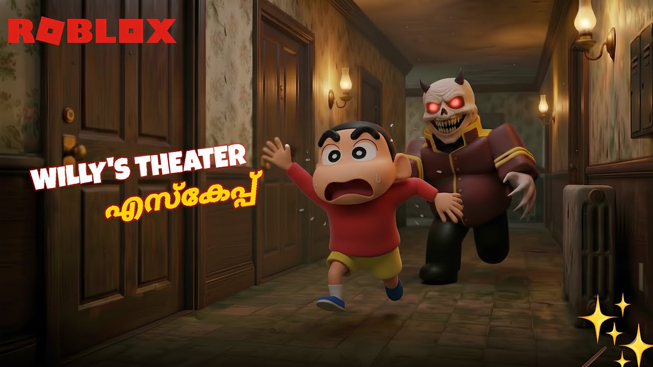 I Survived & Escaped Willy’s SCARY Theater! (Roblox)