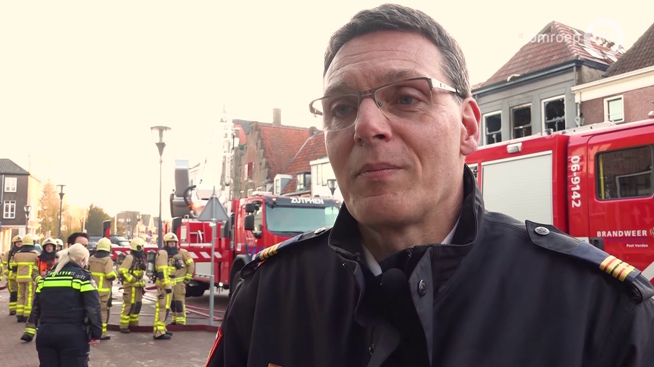 Bewoonster na brand in binnenstad Zutphen: 'Ik ben me doodgeschrokken'
