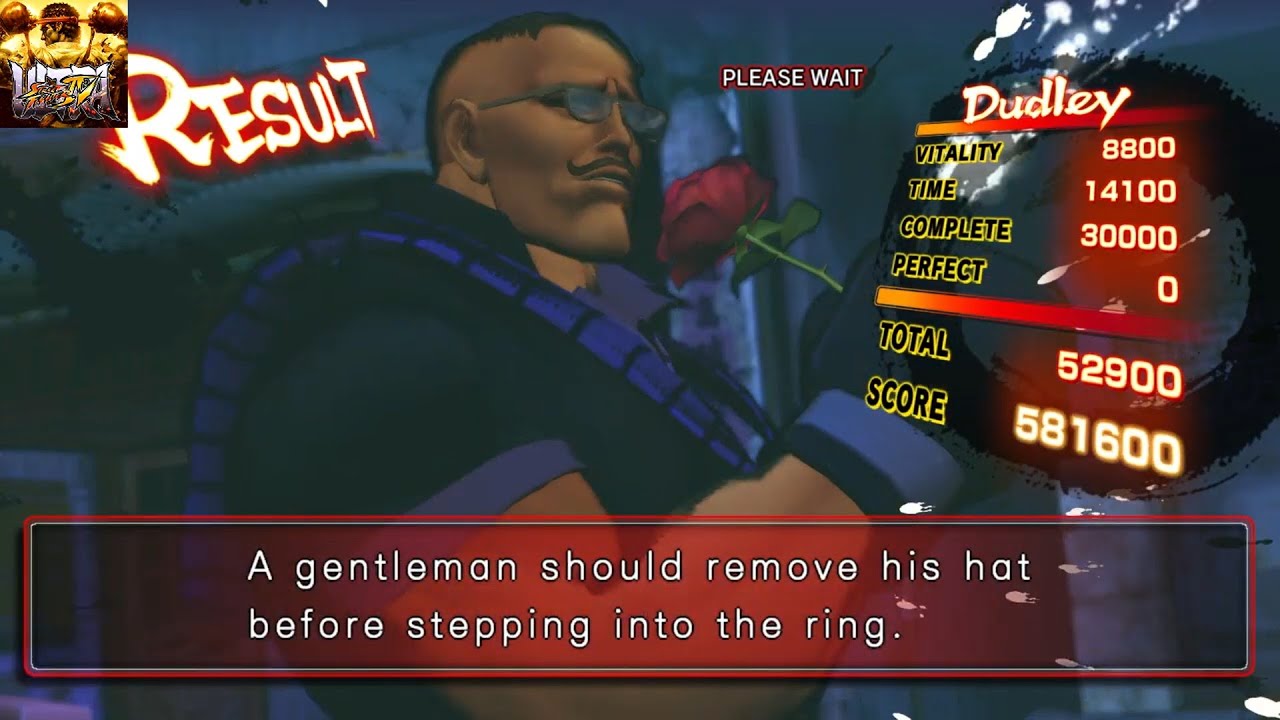ULTRA STREET FIGHTER IV Dudley Arcade Mode IV