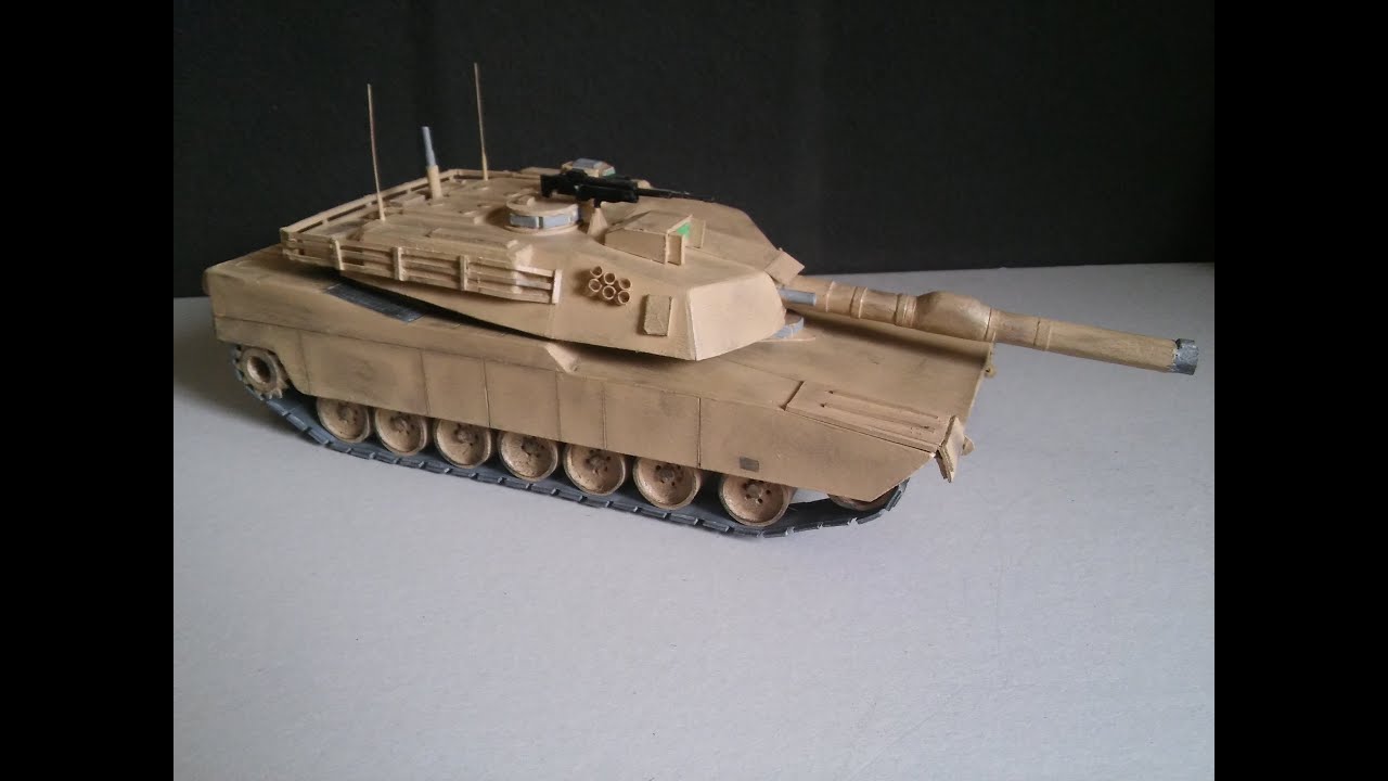 Cartonmodelismo, Abrams M1A1