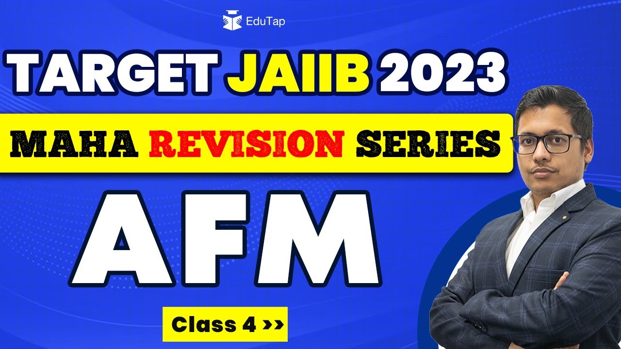 JAIIB 2023 Accounting and Finance Preparation | JAIIB AFM Online Classes | AFB Study Material JAIIB