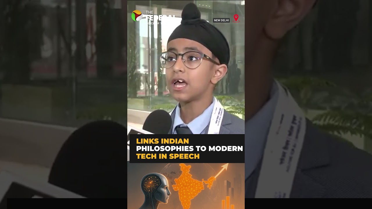 Ranvir Sachdeva becomes youngest keynote speaker at AI Summit 2026 | #shorts