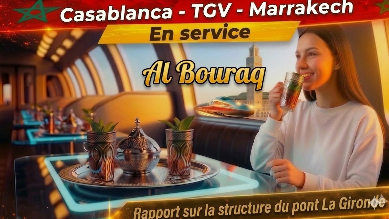 TGV Casablanca   Marrakech Travaux Chantier