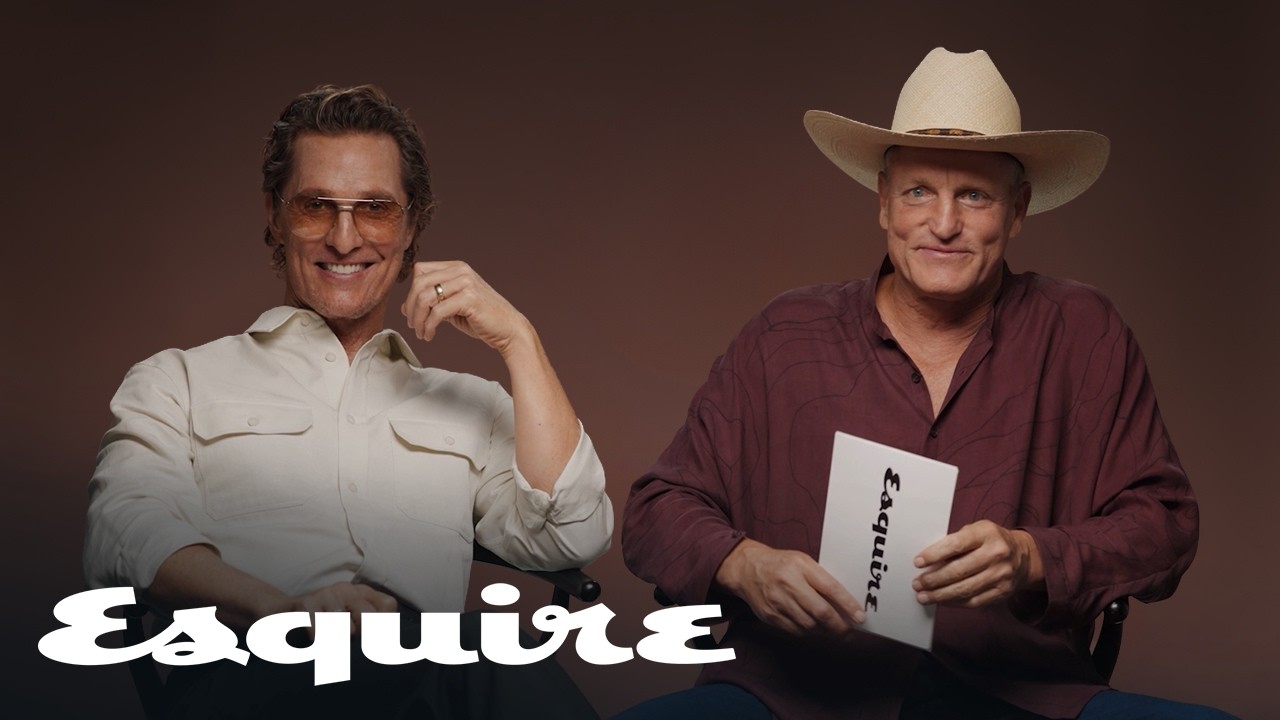 Woody Harrelson and Matthew McConaughey's Dream Blunt Rotation | Inquiring Minds | Esquire