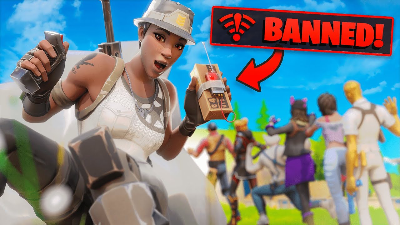i got BANNED on fortnite for GRIEFING these fashion shows...