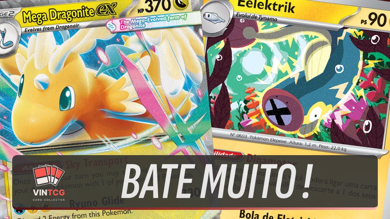 O NOVO MEGA DRAGONITE EX BATE MUITO FORTE! | POKÉMON TCG LIVE