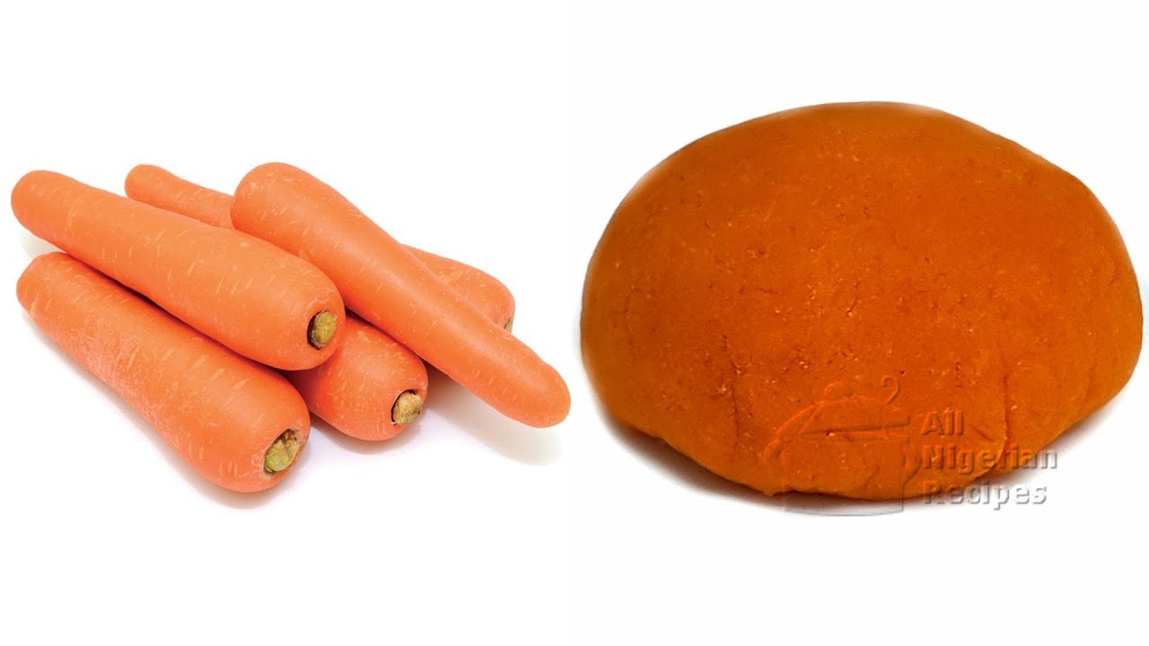 Carrot Fufu | Low Carb, Gluten-free Fufu | Alternative Fufu | Flo Chinyere