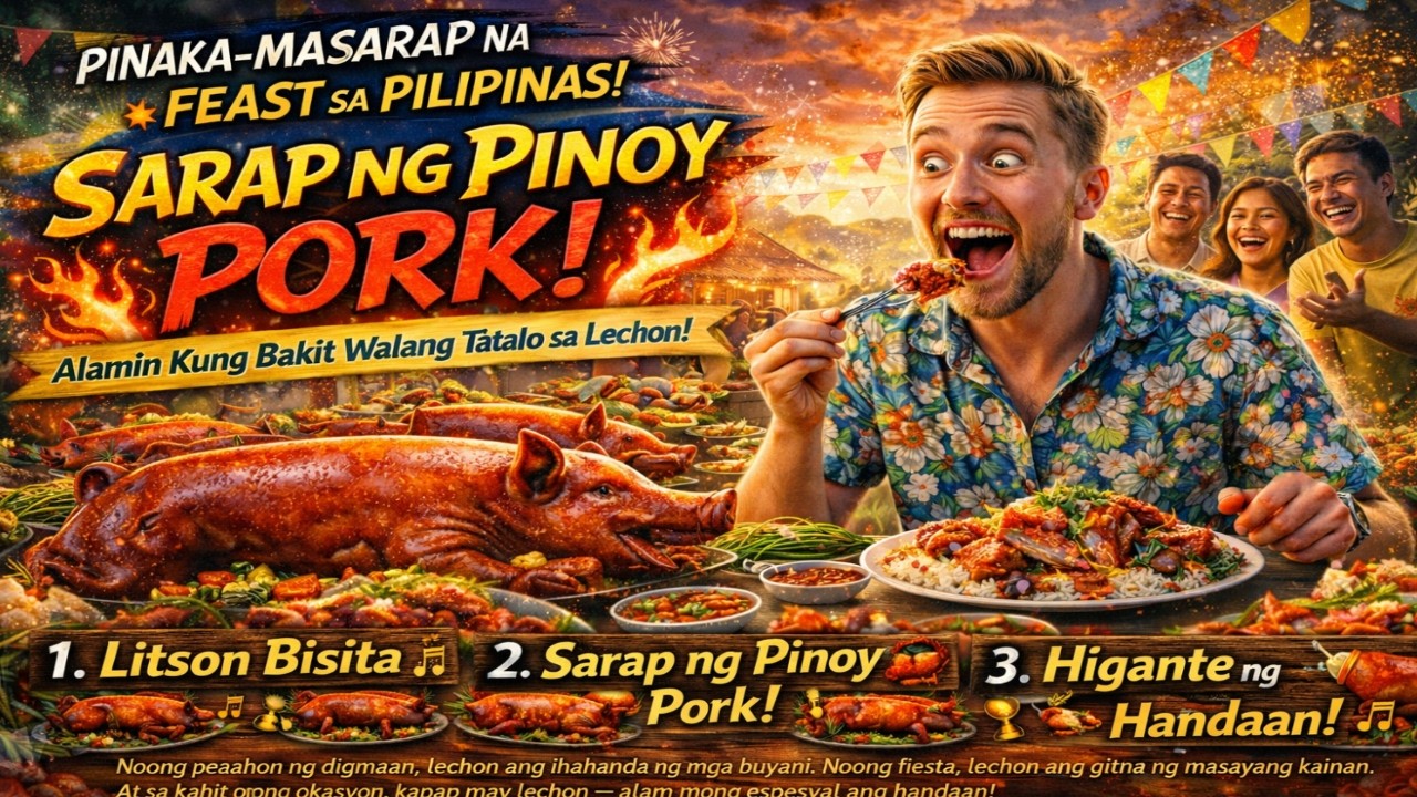 SARAP NG PINOY PORK: Why Filipinos Love Lechon So Much!