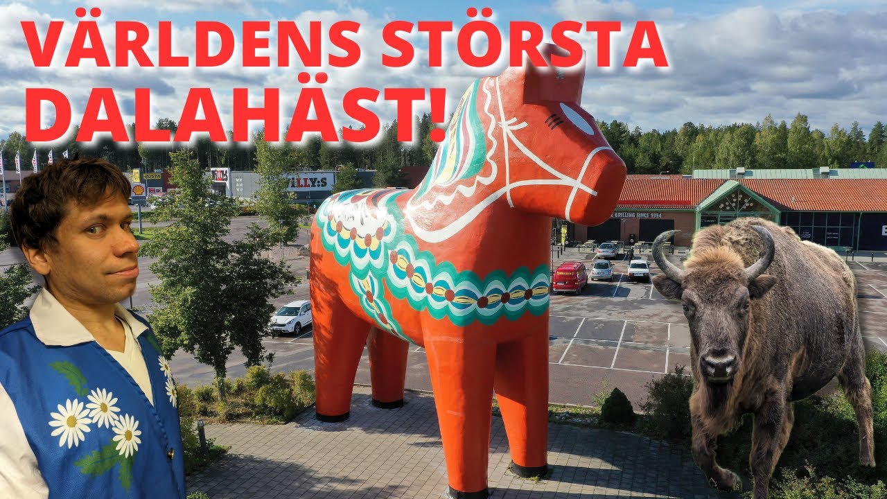 Sverigeresan: Jag hittar VÄRLDENS STÖRSTA DALAHÄST!