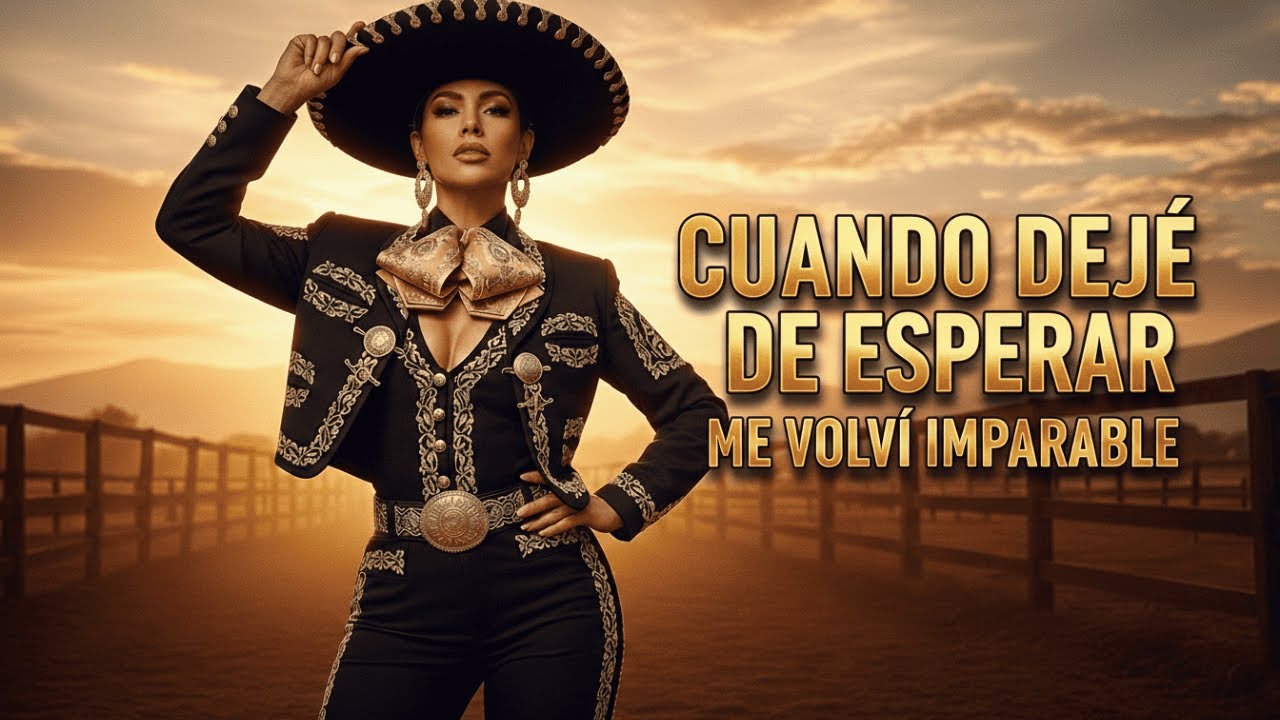 CUANDO DEJÉ DE ESPERAR… ME VOLVÍ IMPARABLE Ranchera de Empoderamiento | Ranchera Clásica | Ranchera