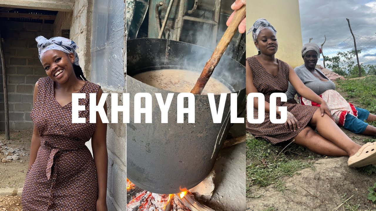 Ekhaya vlog| making umqombothi(African beer)|Cooking vlog 