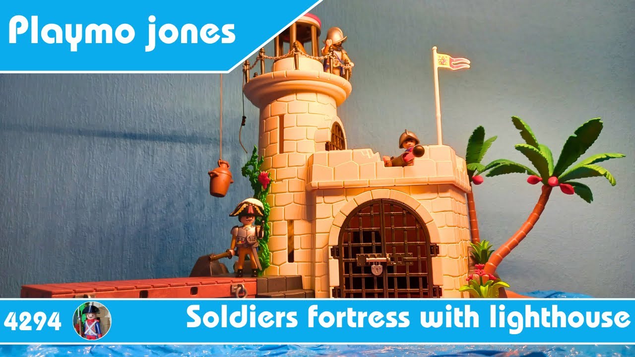 Playmobil 4294 Soldiers fortress with lighthouse