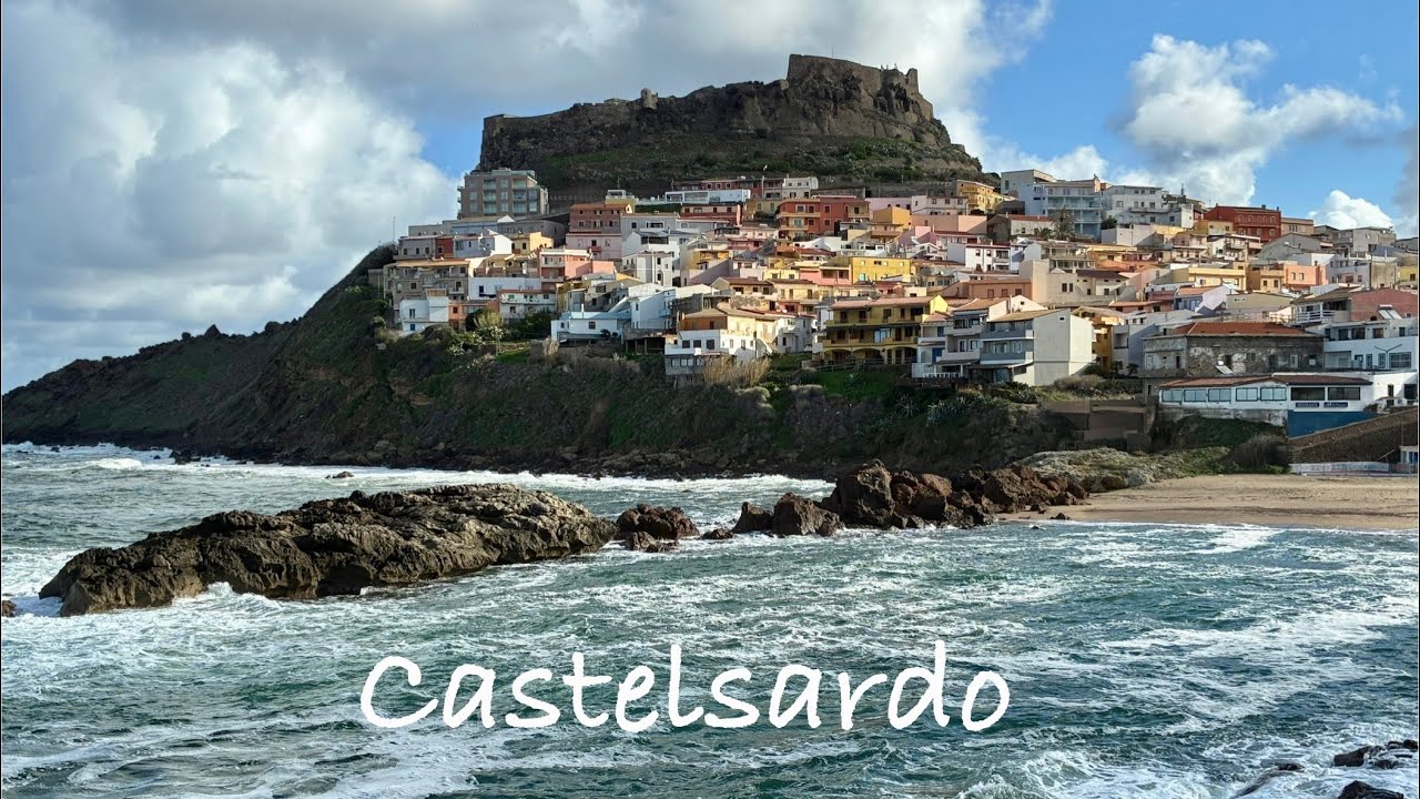 Castelsardo - a Beautiful Seaside Town in North Sardinia, a Amazing Castle 