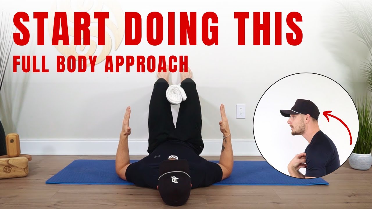 3 Exercises to Fix Forward Head Posture (Fascia Release & Correctives)