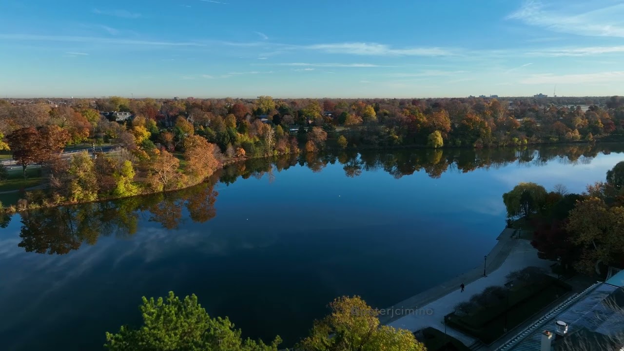 Another Buffalo Sunrise - West Side of Buffalo NY - Drone Video