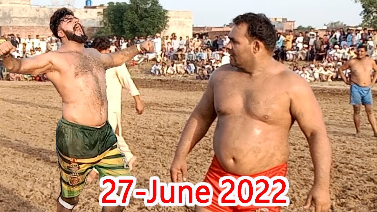 Javed Jatto Vs Ashfaq Patha New kabaddi Match Dangal 2022 | Narowal Jatto New wow Kabaddi Match