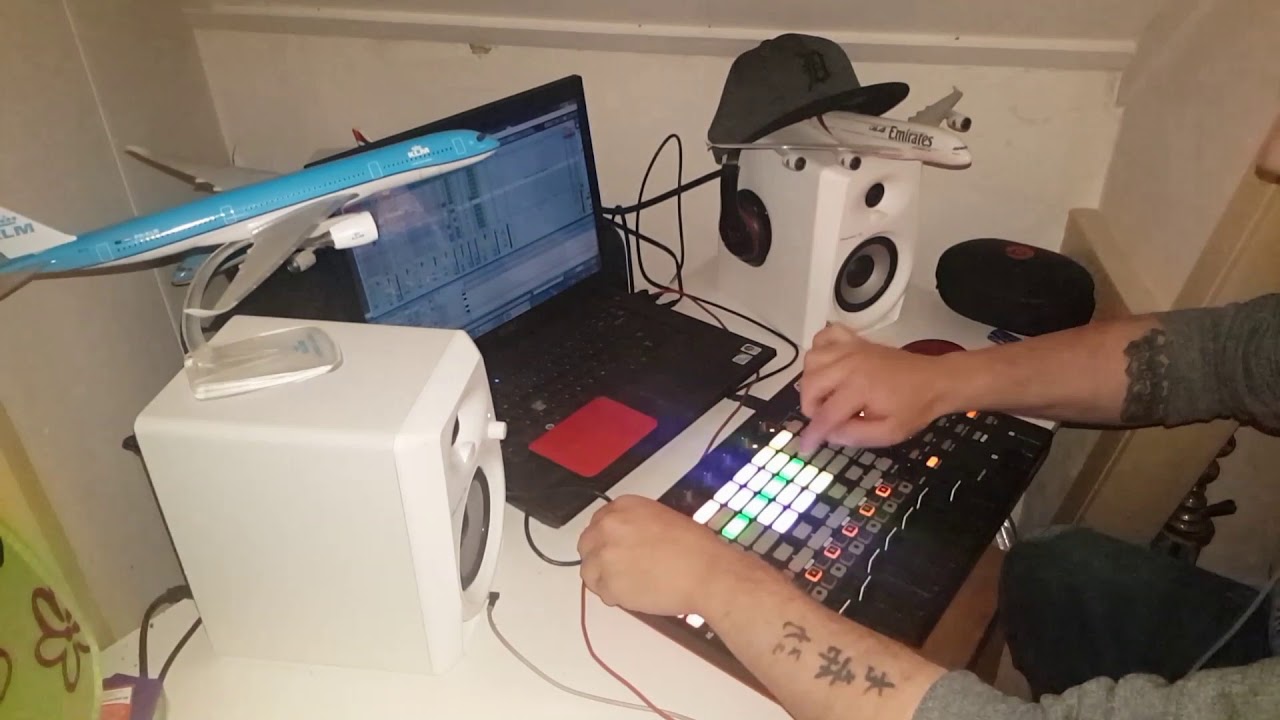 Hardtek - tribecore - PiTeK HtM crew - 2018  work in progress APC40 mk2 -PT1- son de teuf