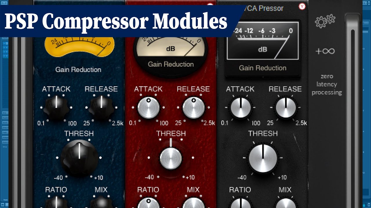 PSP InfiniStrip Plugin - Compressor Modules