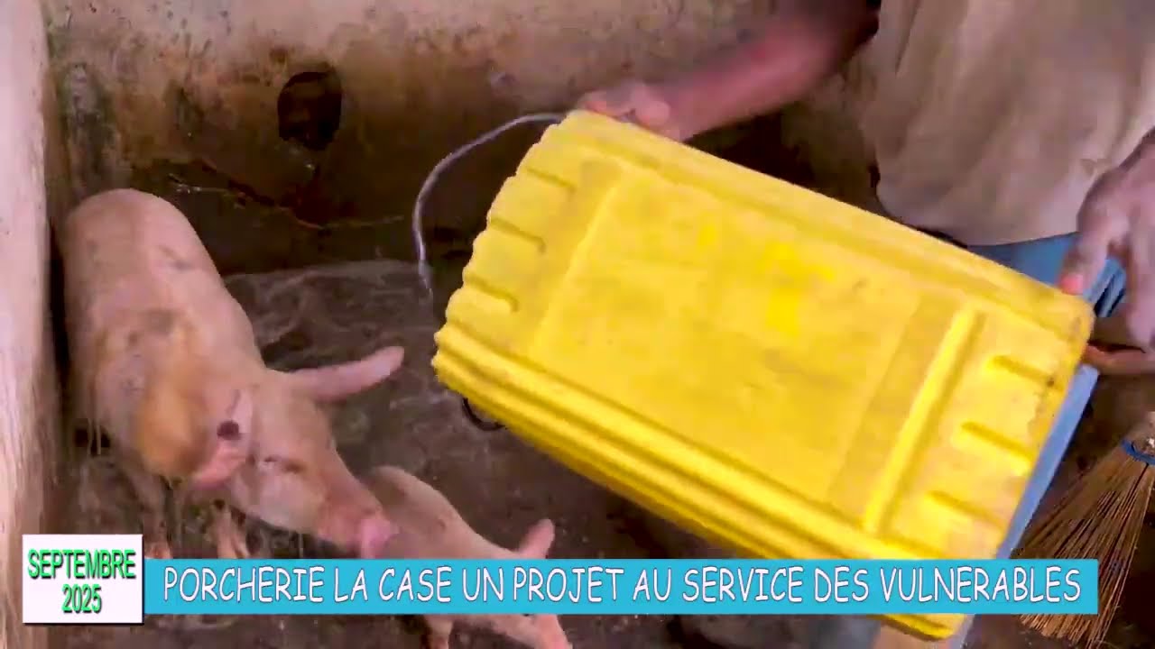 QUELLE INITIATIVE, LA PORCHERIE LA CASE UN PROJET MIS EN PLACE POUR SUBVENIR AUX BESOINS VULNERABLES