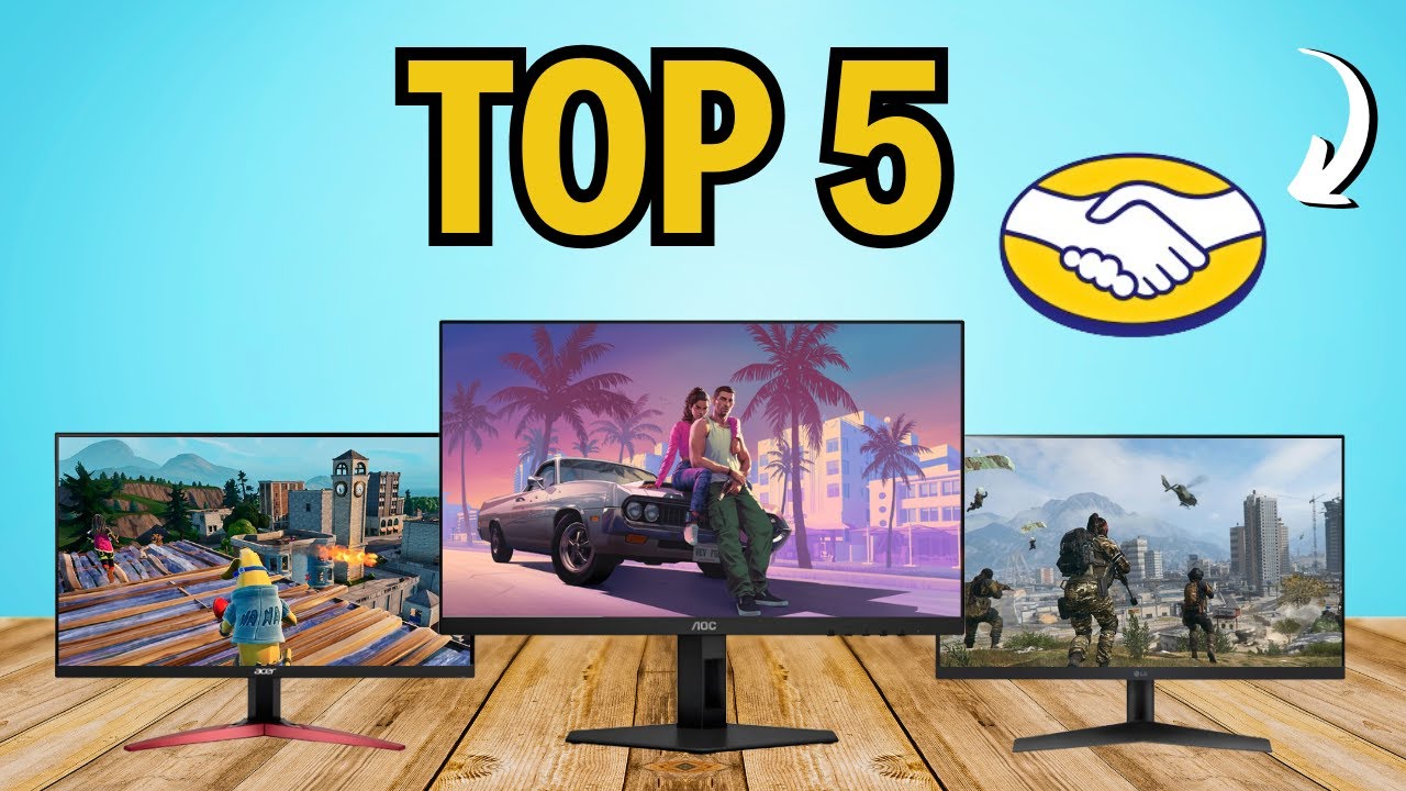 Mejores Monitores Gamer BARATOS de MERCADO LIBRE 2026 | calidad - precio