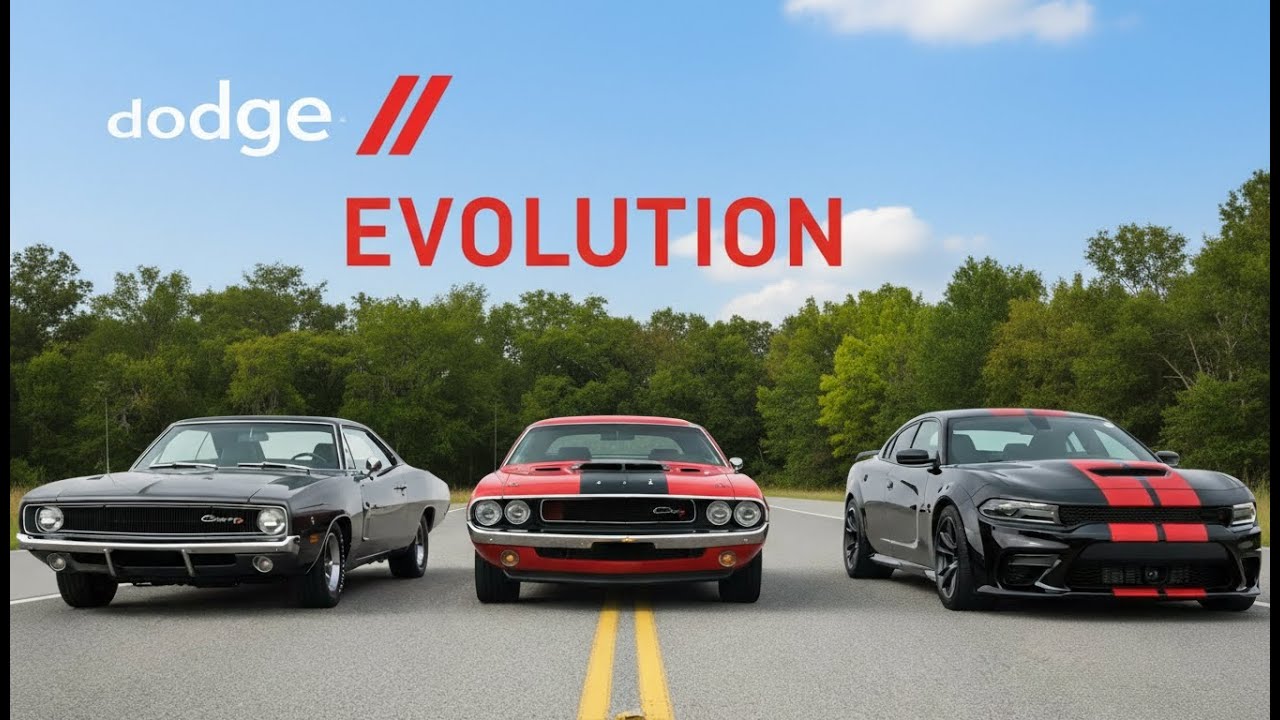 Dodge Muscle Cars Then vs Now | Complete History 1940–2025