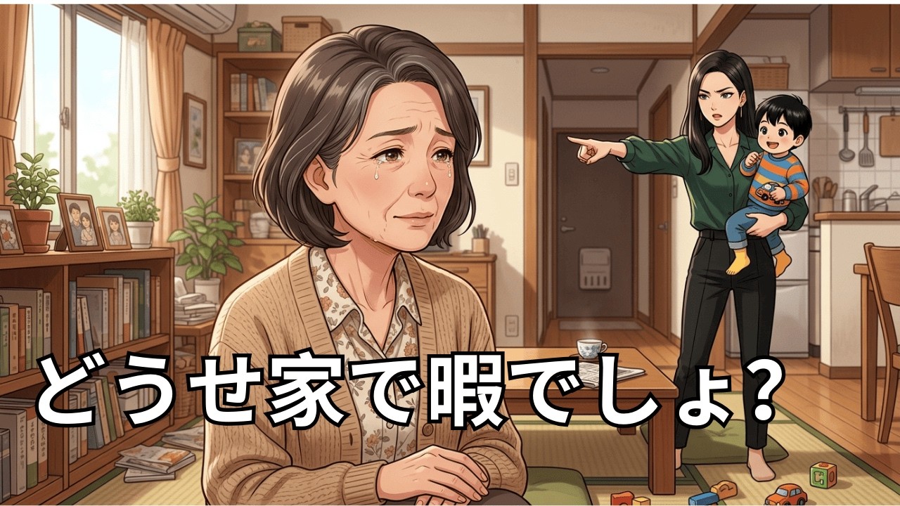 【孫の世話は母親の仕事？】息子夫婦「保育園代もったいないから」毎日孫を預けた結果…