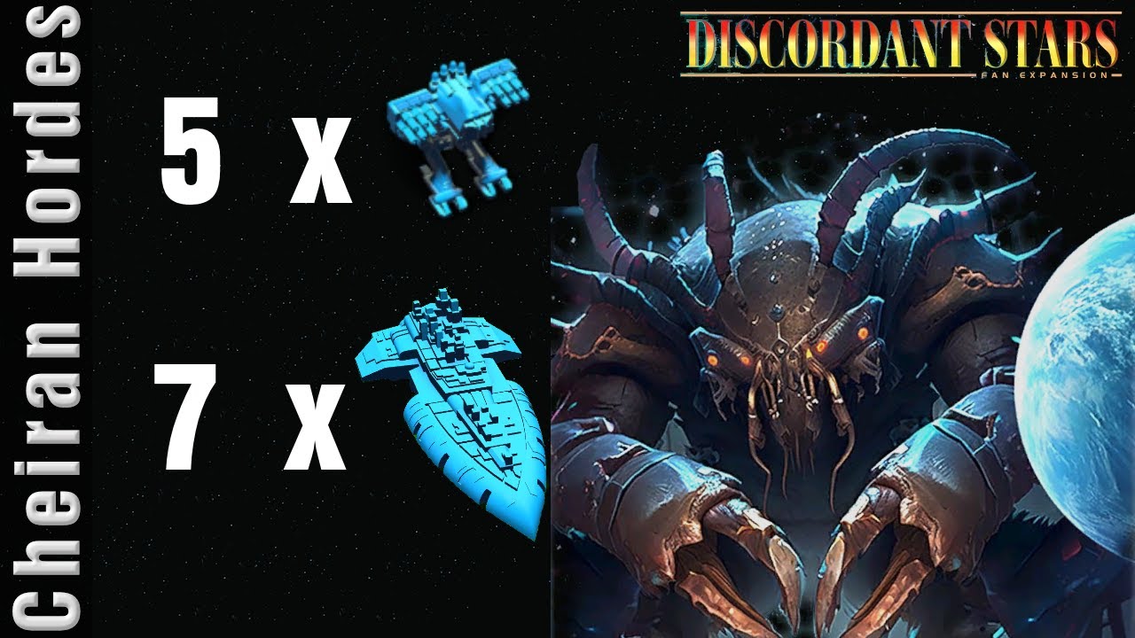 Who are the Cheiran Hordes from Discordant Stars?