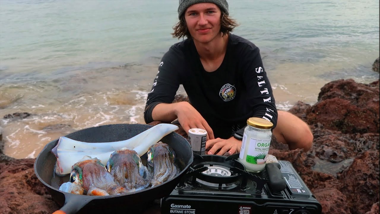 How To Catch & Cook SQUID