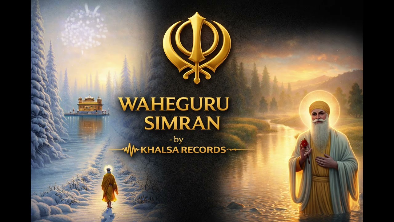 Waheguru simran by Khalsa records |shabad Gurbani kirtan Simran live |waheguru jaap simran 