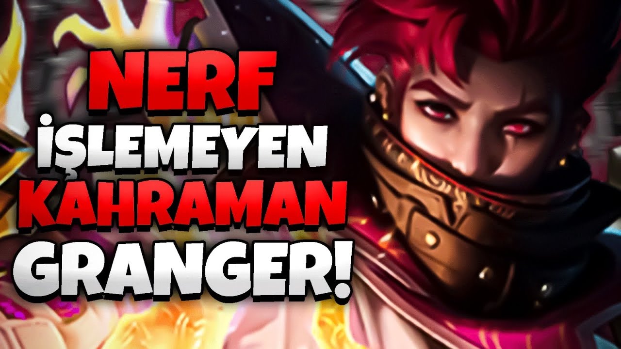 NERF&Uuml;N İŞLEMEDİĞİ ADC GRANGER! - BU HASAR BİR BAŞKA - Mobile Legends