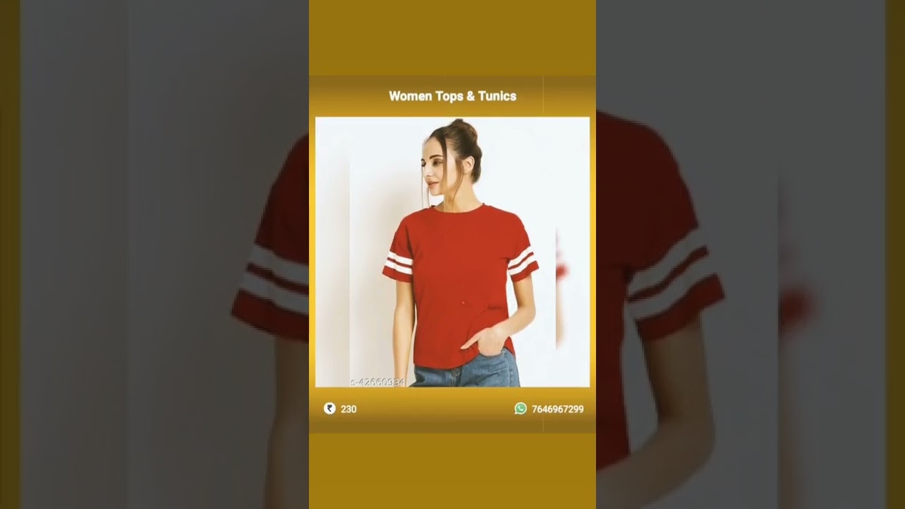 Women Tops & Tunics #shorts #ytshorts #top #tops #tunics