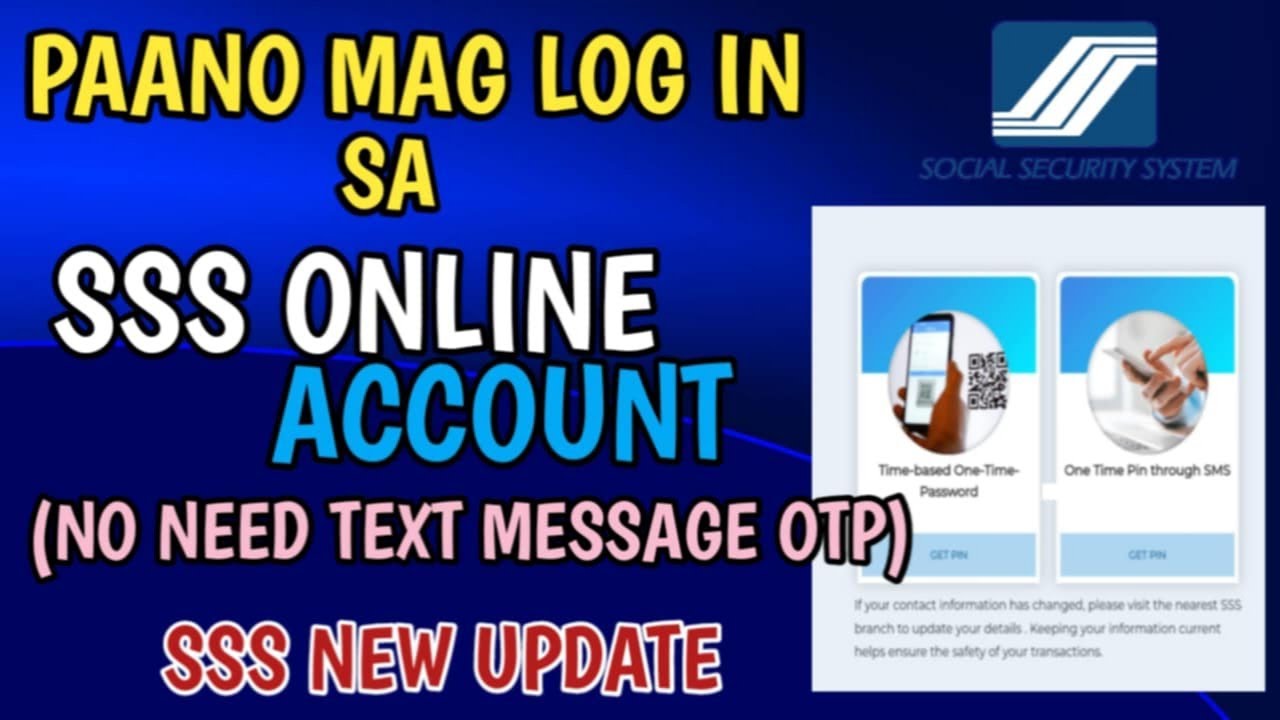 PAANO MAG LOG IN SA SSS ACCOUNT NA HINDI NA KAILANGAN ANG TEXT MESSAGE | SSS LOG IN WITHOUT SMS