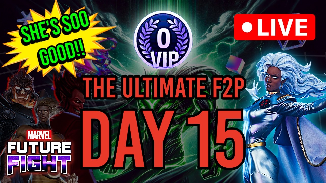 F2P Day 15: Storm Unlocked = We’re COOKING! | Marvel Future Fight