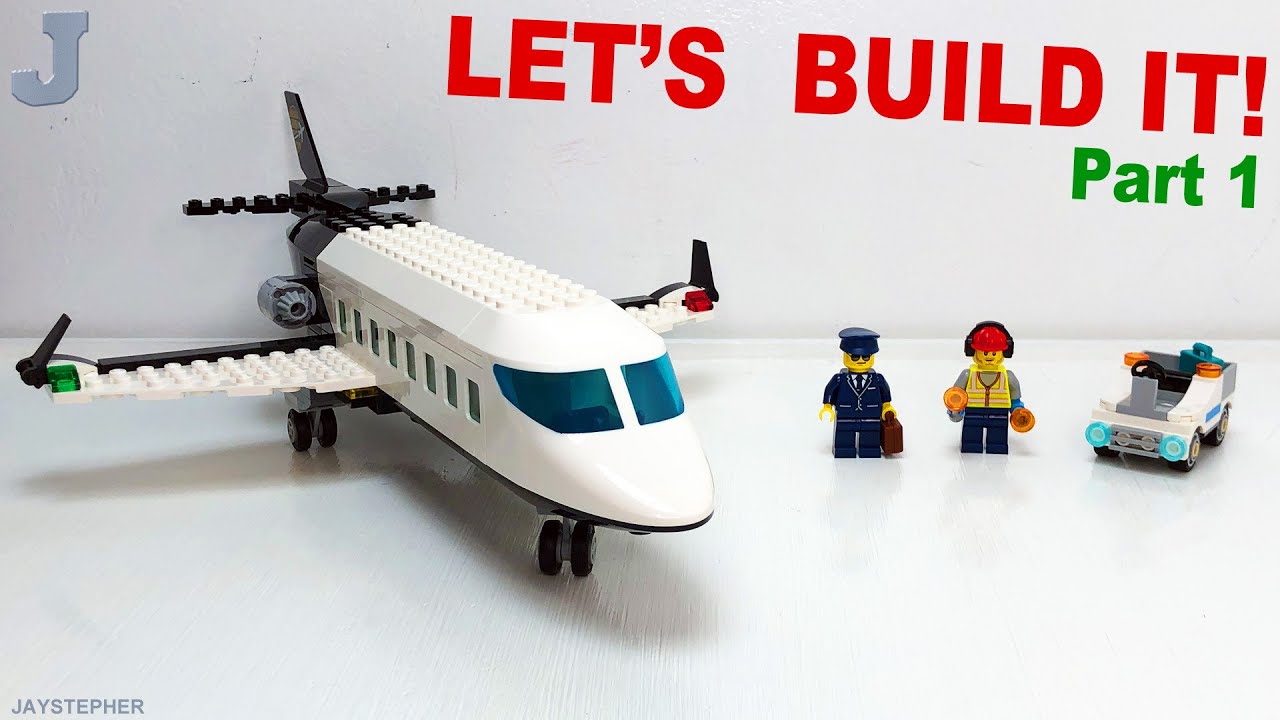 LEGO City 2026 Airport With Airplane 60502 Unboxing & Build Part 1