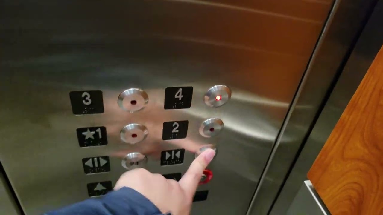 4K Modded 1995 Montgomery Hydraulic Elevator | Garrand Building | Seattle U | Seattle WA