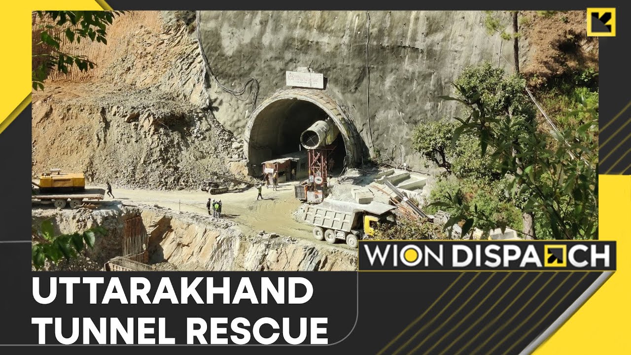 Tunnel Collapse: Multi-agency rescue op for 40 trapped workers in Uttarakhand | WION Dispatch