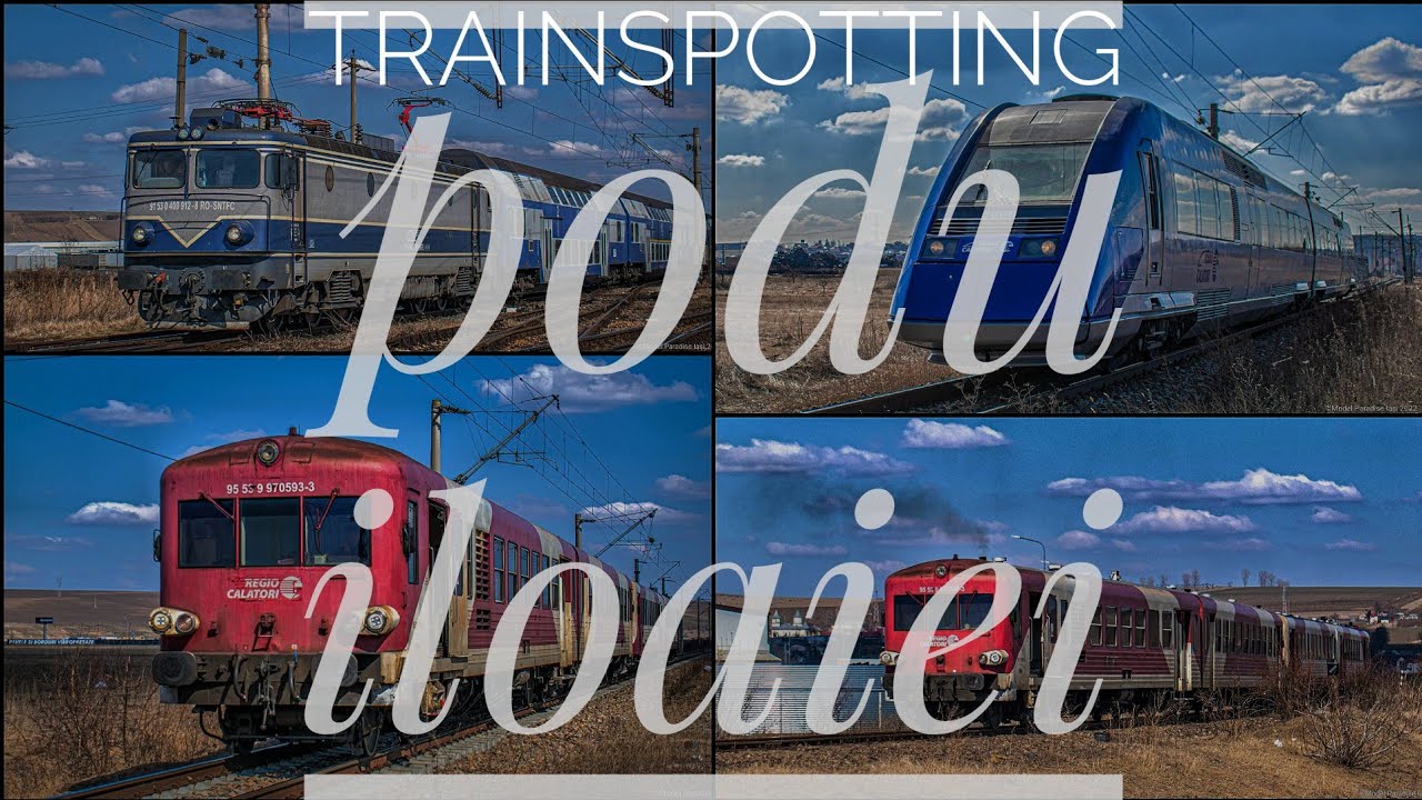 Trainspotting in Podu Iloaiei | 19.03.2022 (citeşte descrierea/read the description)