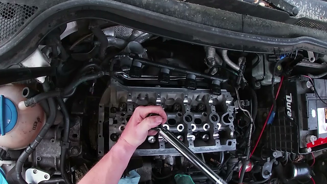 VW CC 2.0 TSI Cylinder Head New Valves Supertech Performance Springs And Retainers