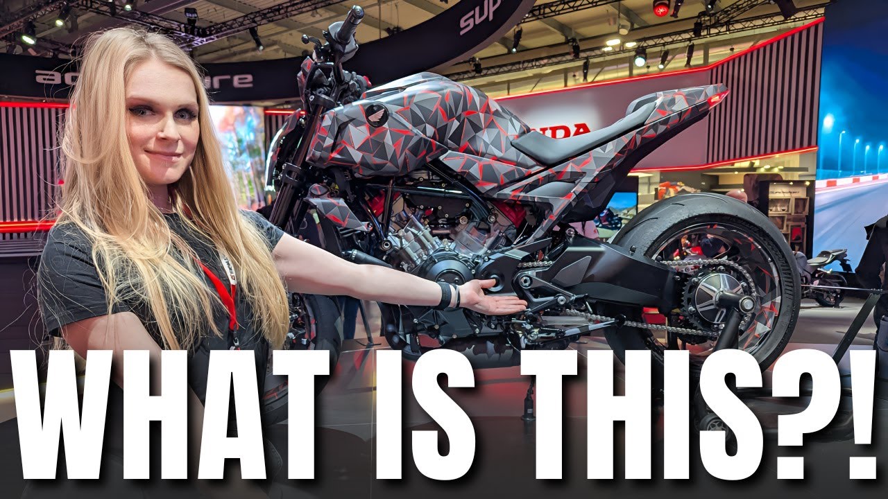 V3R 900 E-Compressor &mdash; самая смелая идея Honda на сегодняшний день