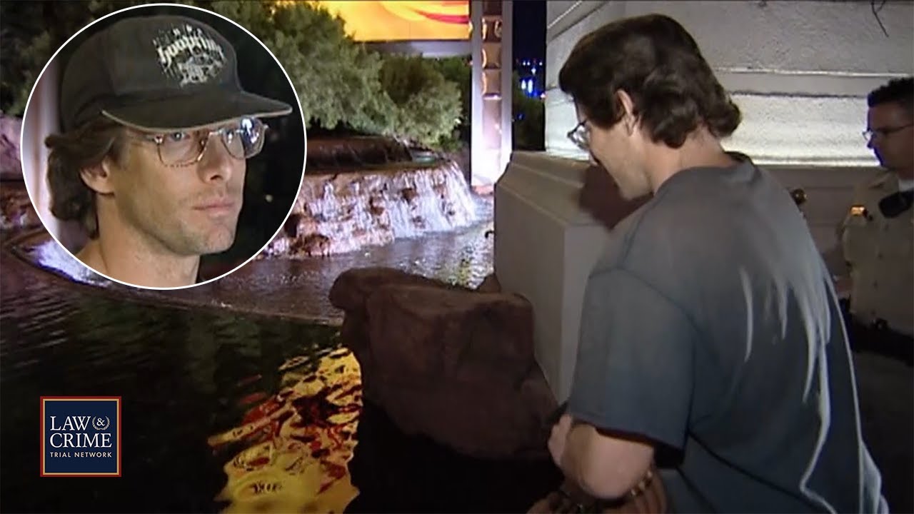 Man Caught Stealing Money Out Of The Mirage Fountain In Vegas Twice (COPS)