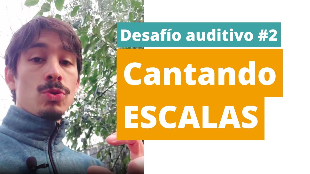 Cómo CANTAR ESCALAS #desafíoauditivo