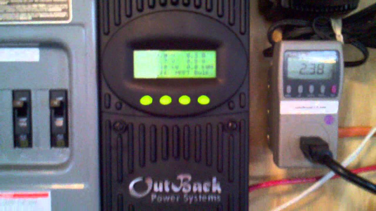 Solar Power Setup Testing - Stats - Outback Flex Max 80 Update