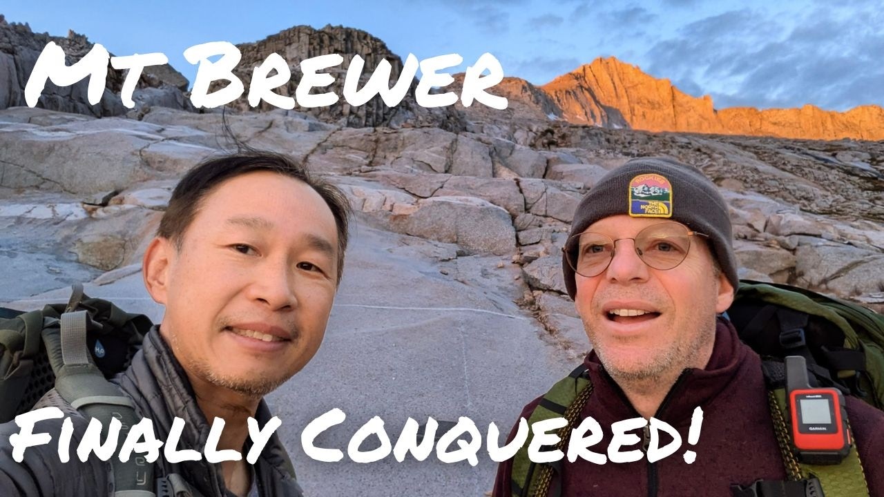 We finally conquered Mt Brewer | Kings Canyon NP | Backpacking in the Sierra Nevada | East Lake