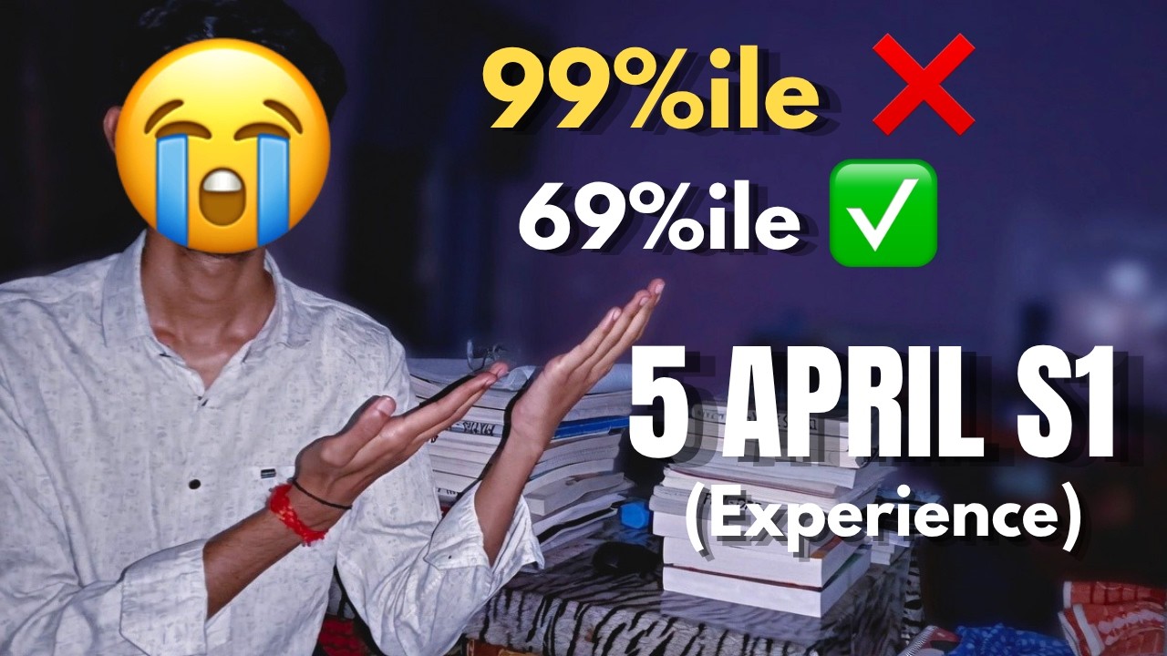 5 APRIL S1 - JEE Experience | ft. Average Student🙃 | BITSAT PREP?? | JEE 2026
