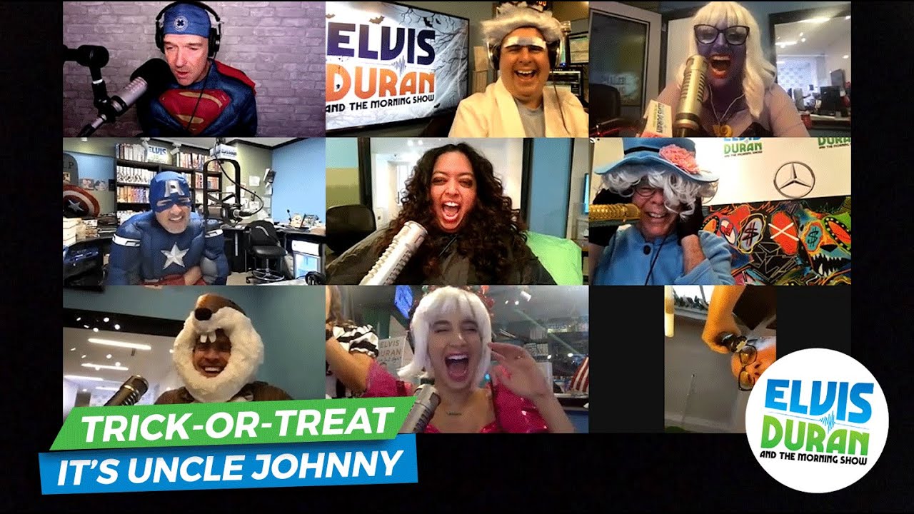 Trick-or-Treat... It's Uncle Johnny | Elvis Duran Exclusive
